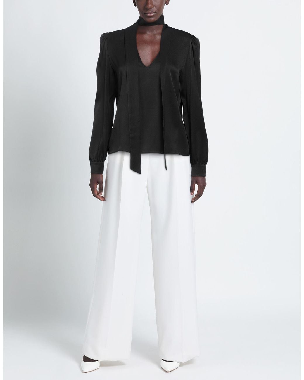 Moschino Black Top Acetate, Silk