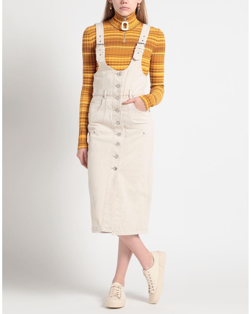 Isabel Marant Natural Dungarees