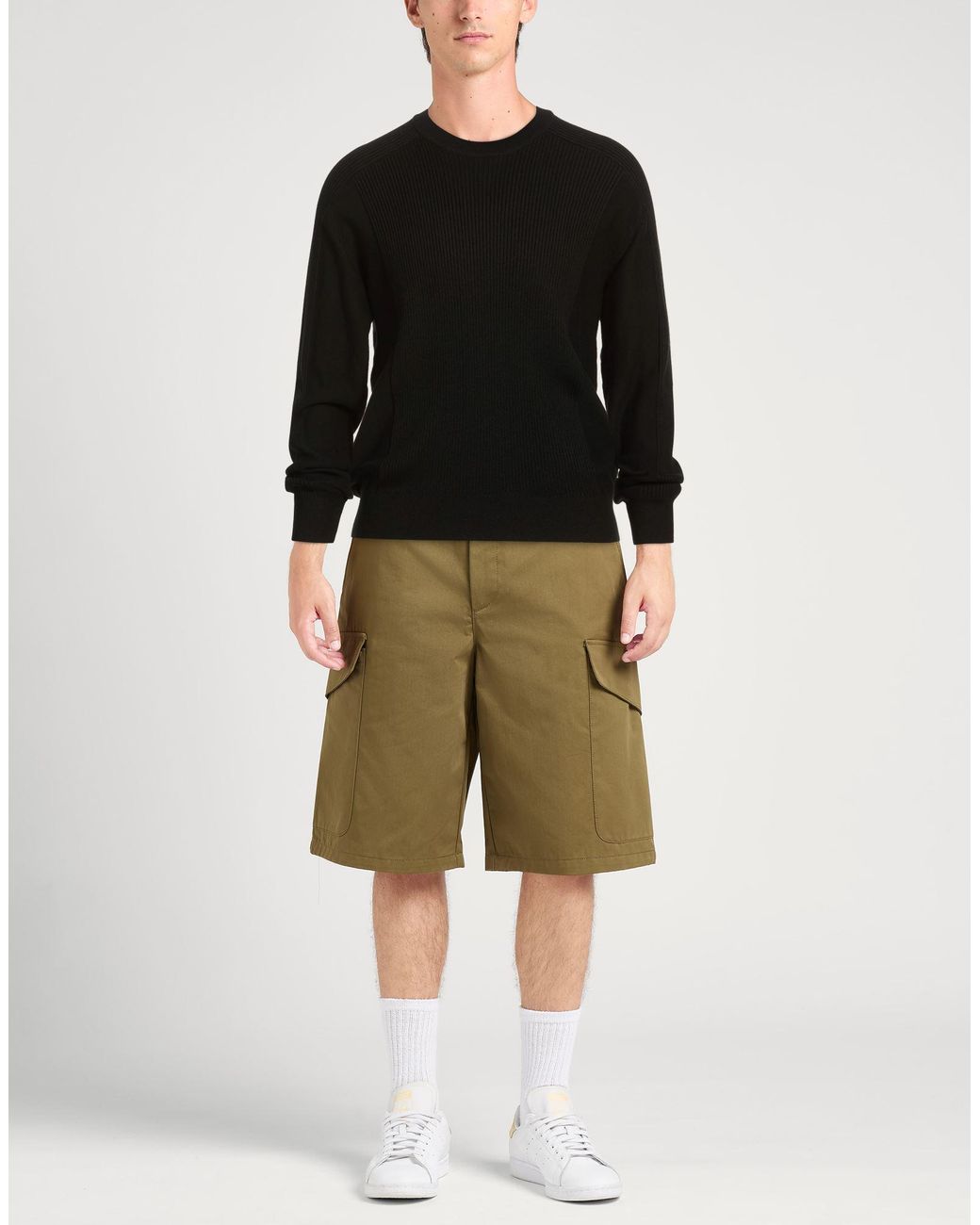 ARMANI EXCHANGE Black Sweater Acrylic, Cotton, Virgin Wool, Polyamide, Elastane for men