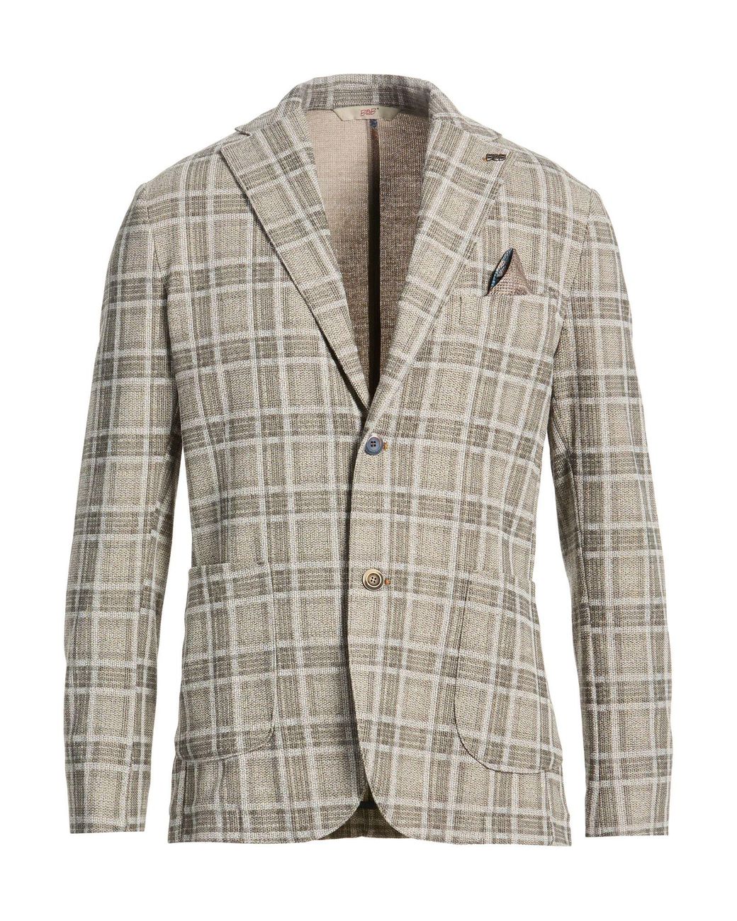 Bob Gray Blazer Polyester, Cotton for men