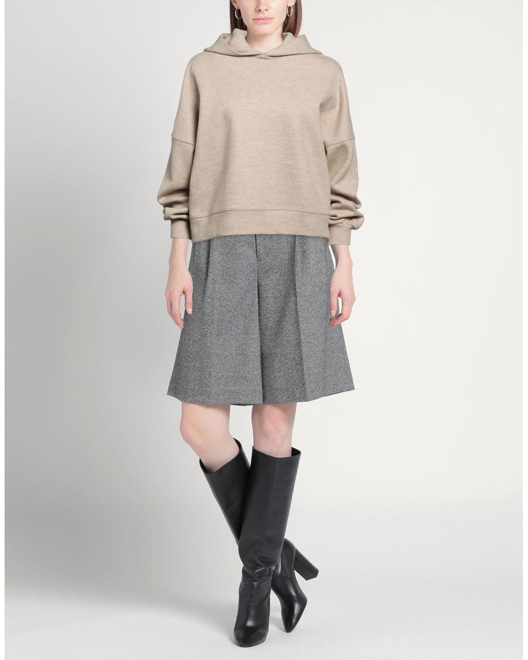 Circolo 1901 Natural Sweater Virgin Wool