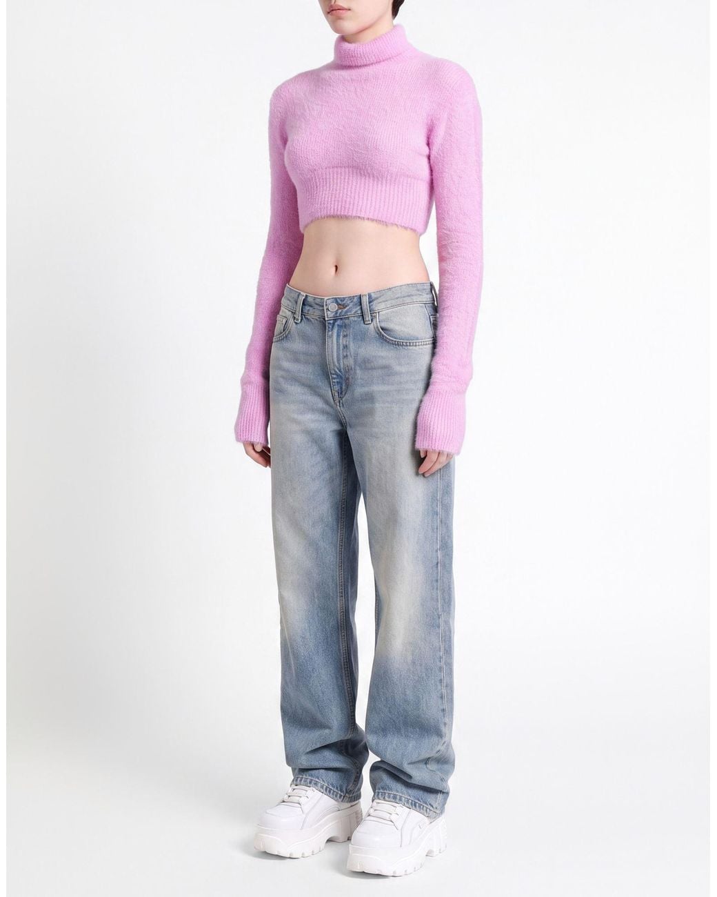 Faith Connexion Pink Turtleneck