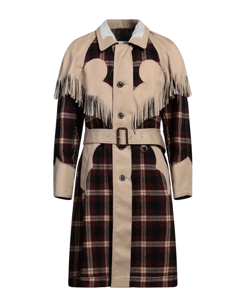 Maison Margiela Natural Overcoat & Trench Coat for men