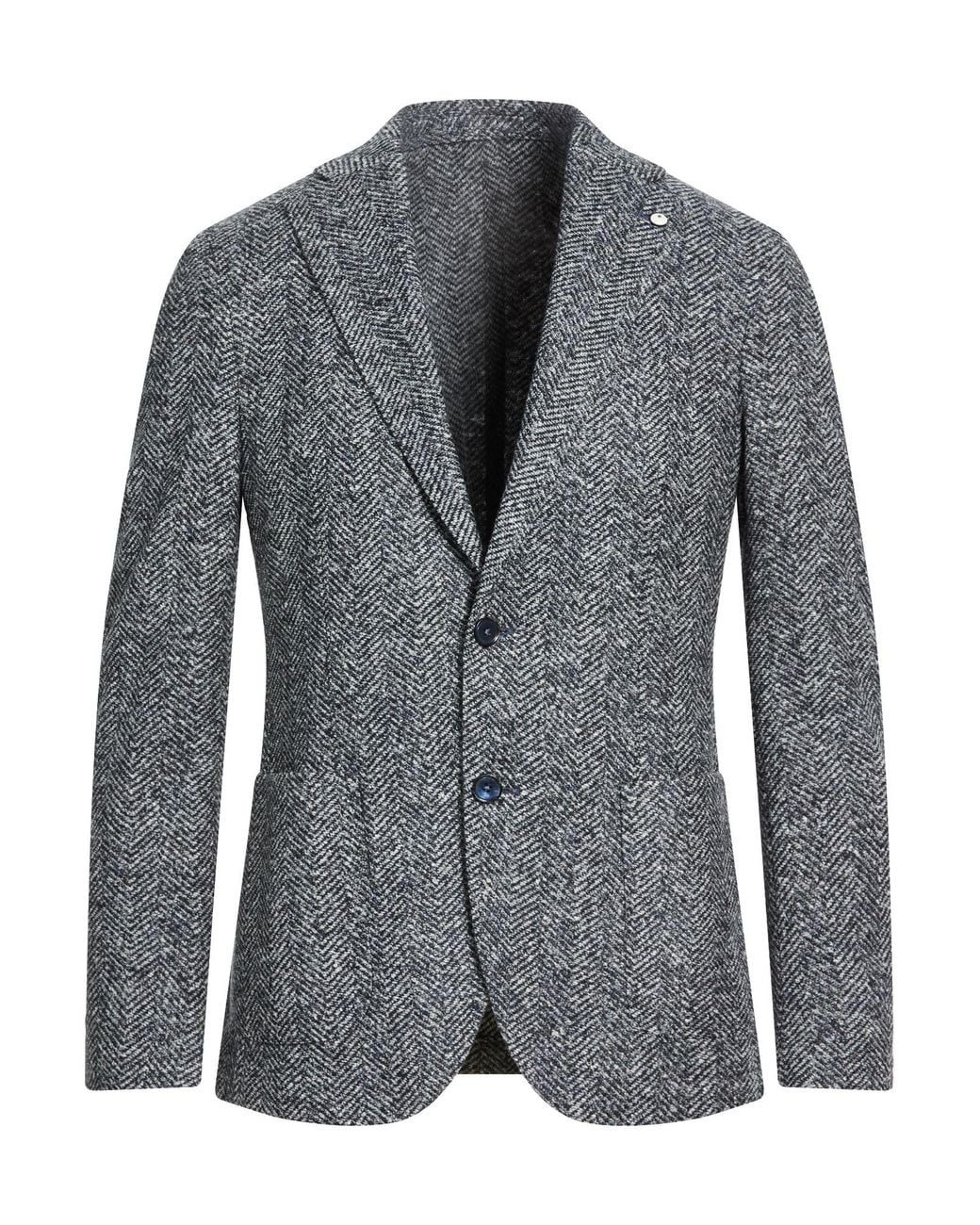 L.b.m. 1911 Gray Blazer for men