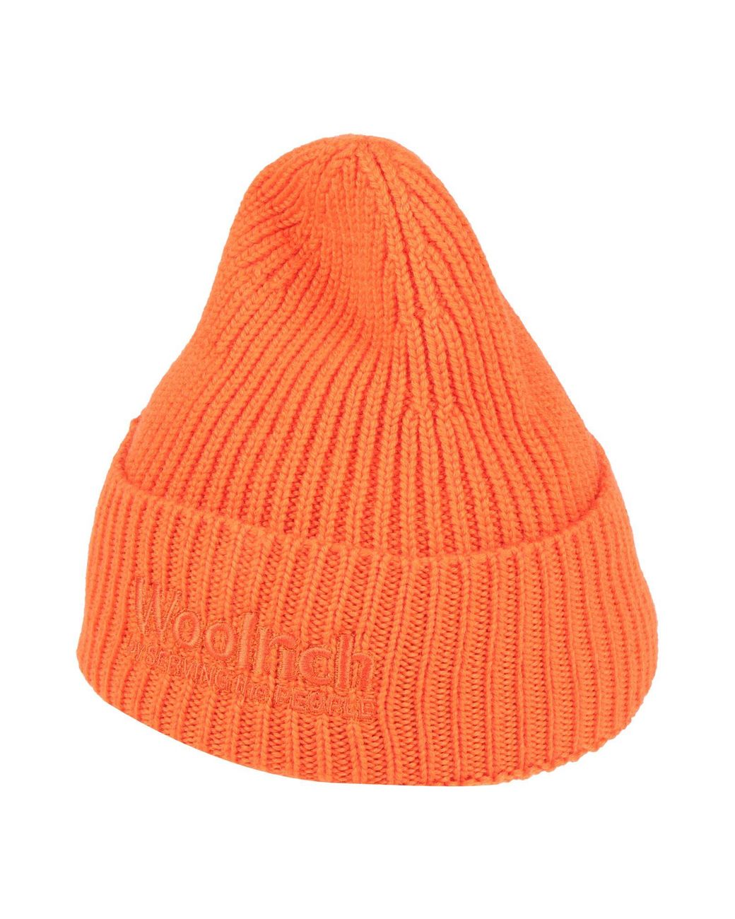 Woolrich Orange Hat for men