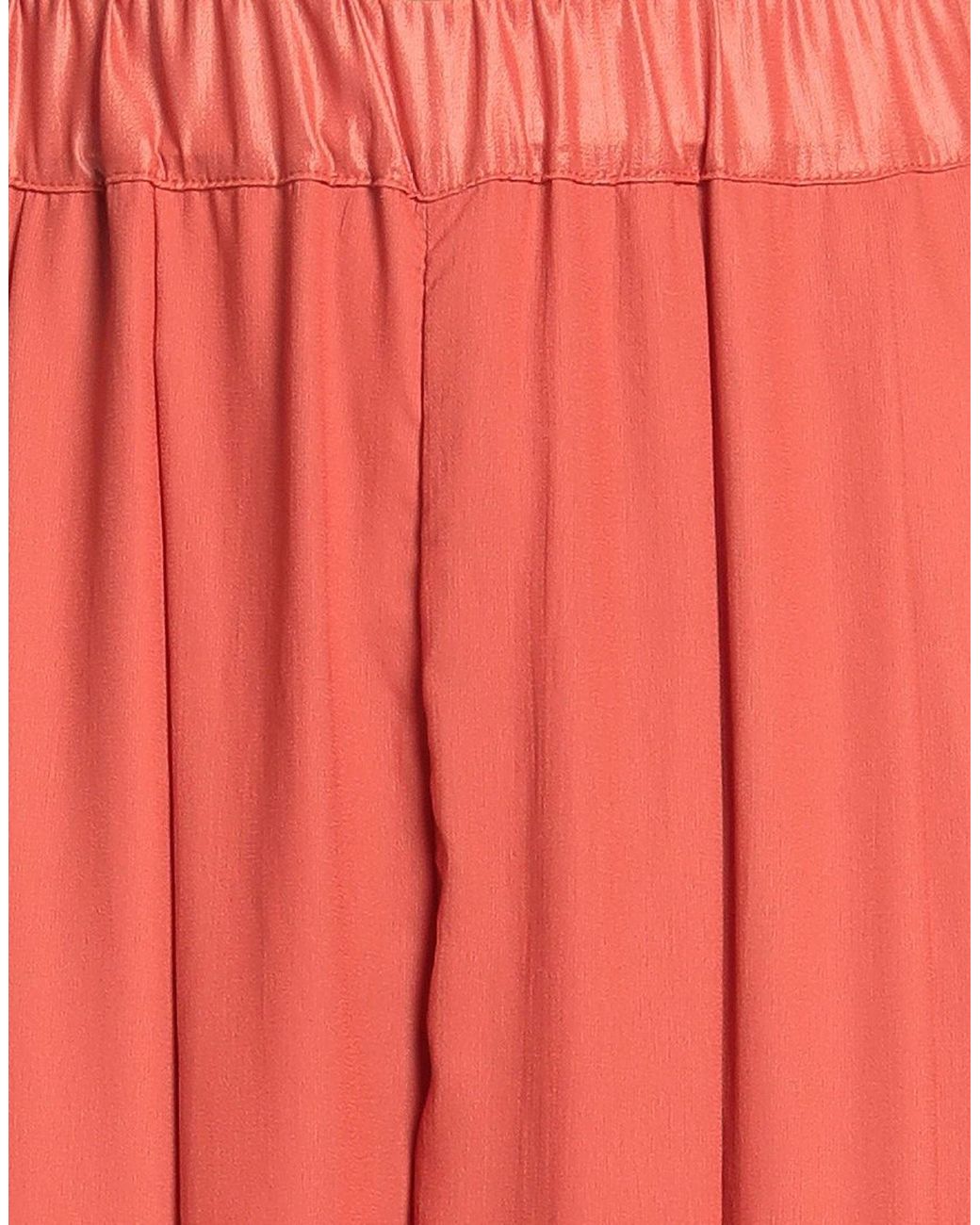 Pierantonio Gaspari Red Rust Pants Polyester
