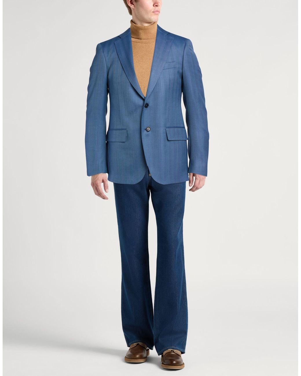 Blazer Tombolini pour homme en coloris Blue