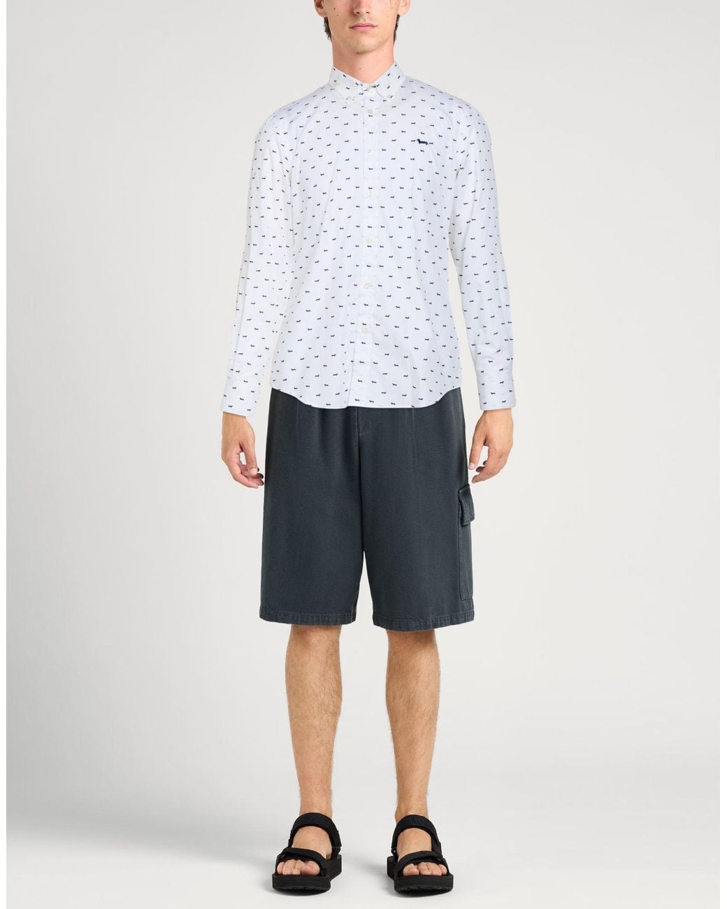 Harmont & Blaine White Shirt Cotton for men