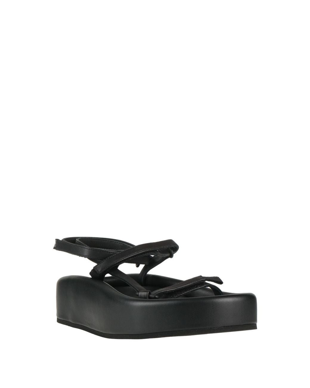 MM6 by Maison Margiela Black Sandals