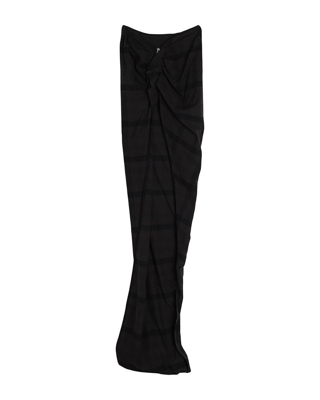 Rick Owens Black Maxi Skirt