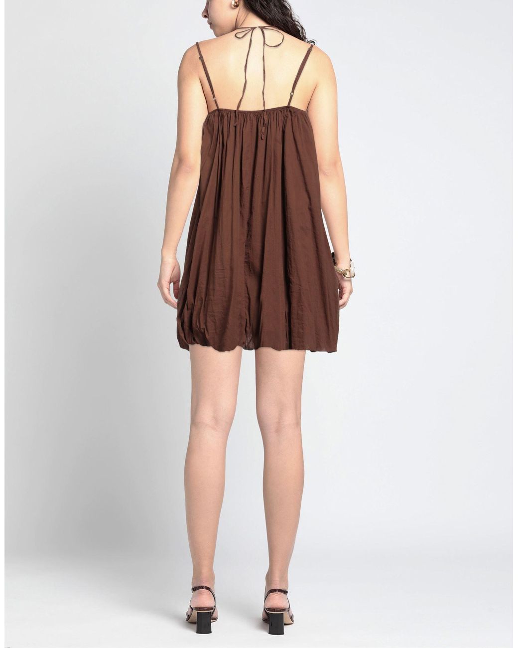 ViCOLO Mini Dress in Brown