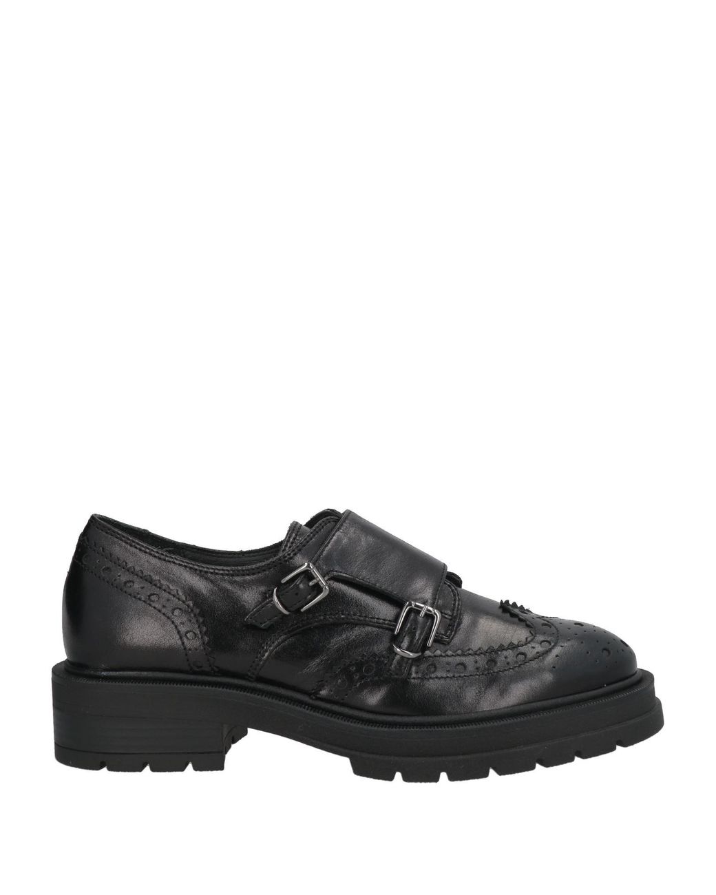 Carmens Black Mokassin
