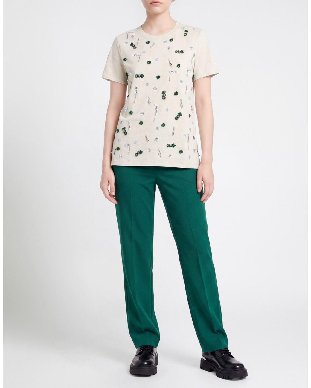 Christopher Esber Natural T-Shirt Cotton