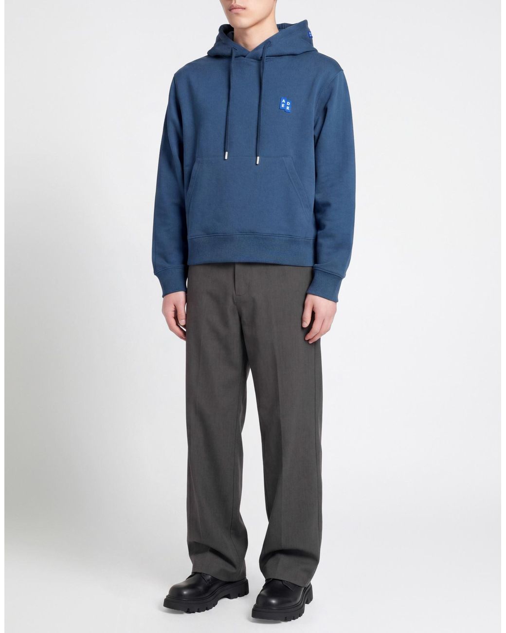 Adererror Blue Sweatshirt Cotton for men
