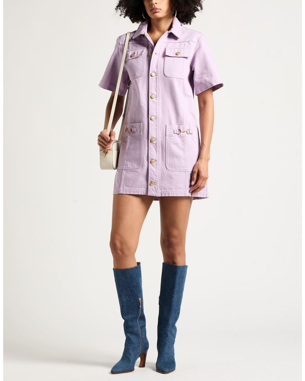 Minivestido Ulla Johnson de color Pink
