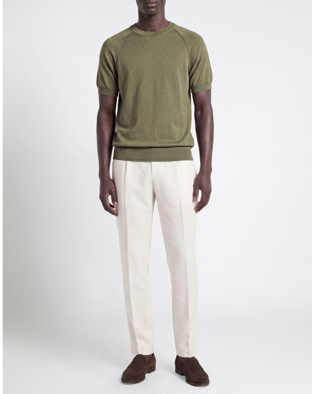 Patrizia Pepe Green Jumper for men