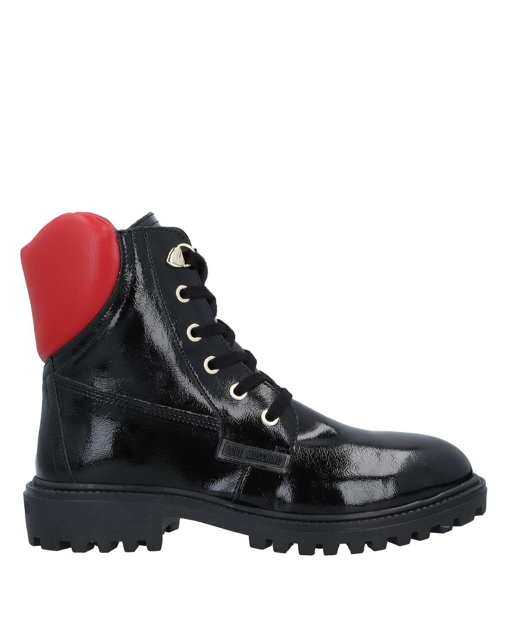 love moschino platform ankle boots