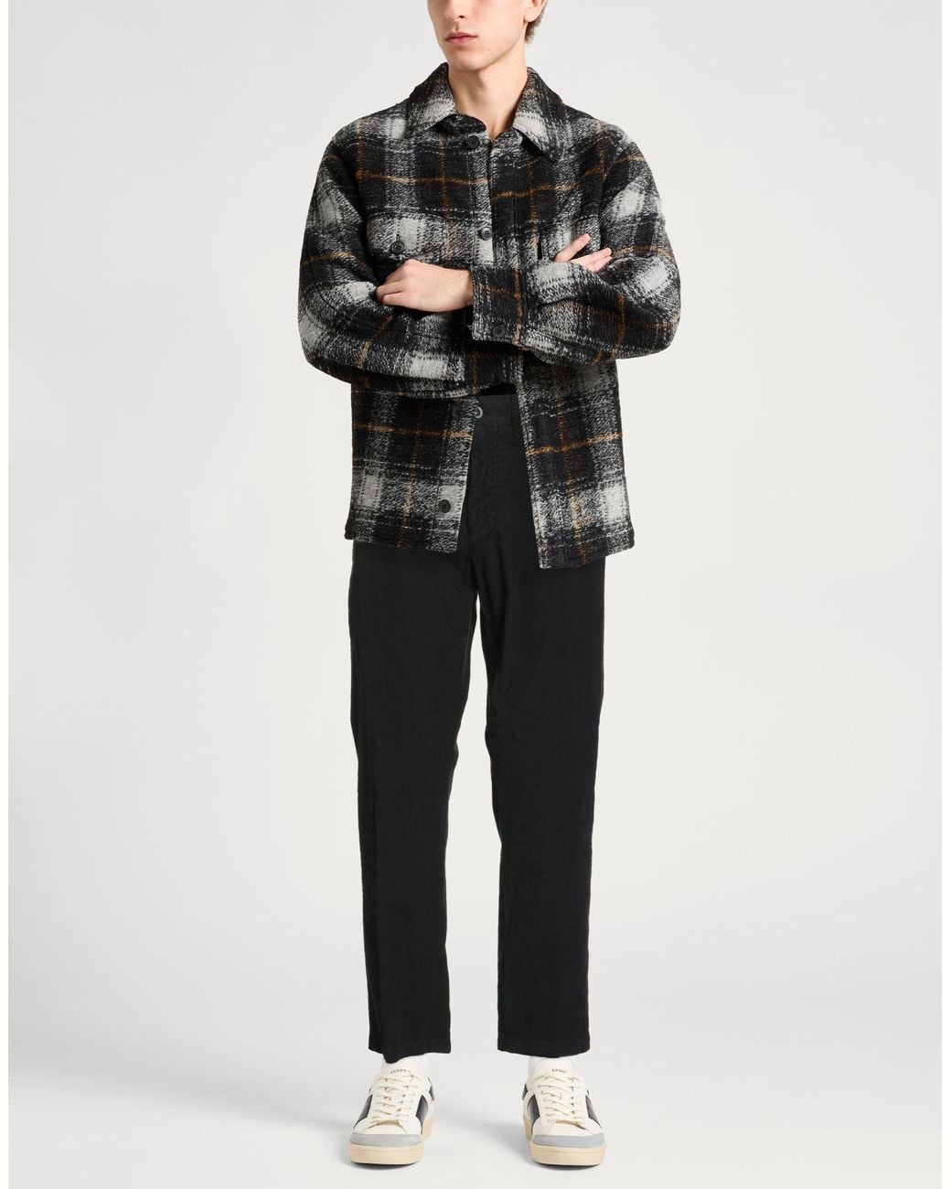 Department 5 Black Trouser for men