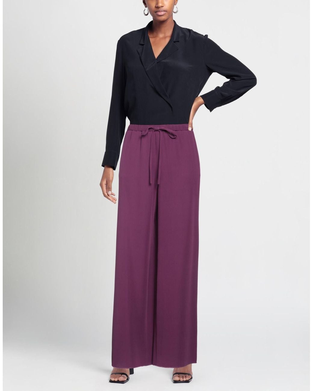Valentino Garavani Purple Trouser