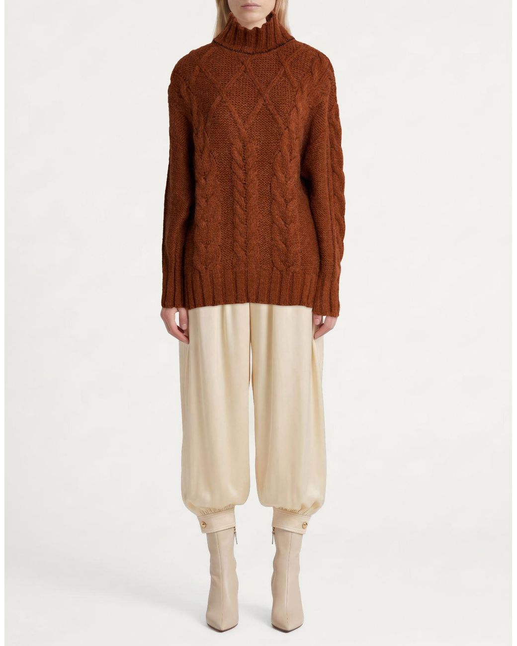 Akep Brown Turtleneck