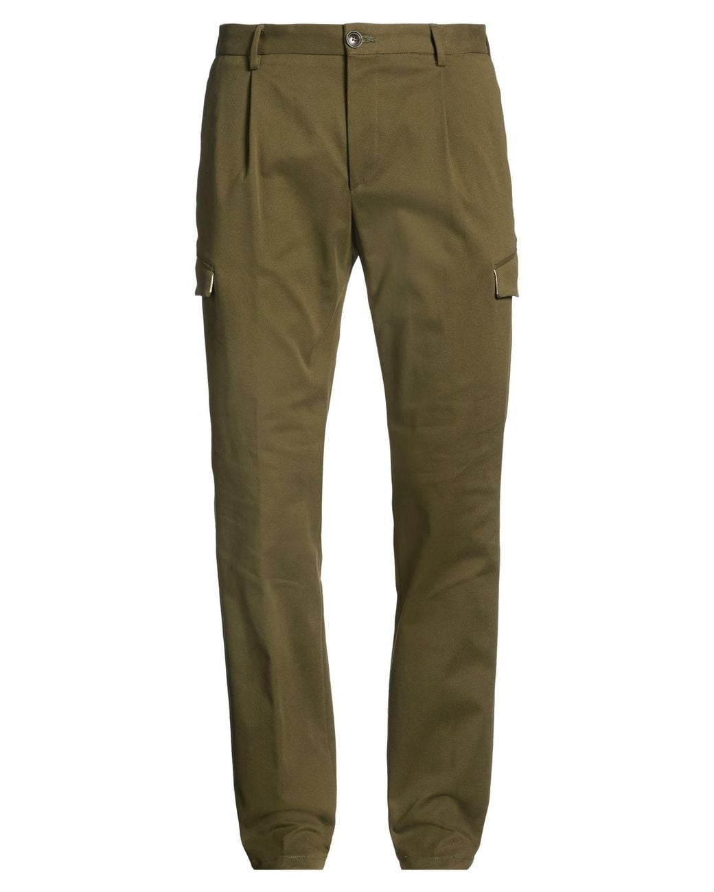 Tagliatore Green Pants Cotton, Elastane for men