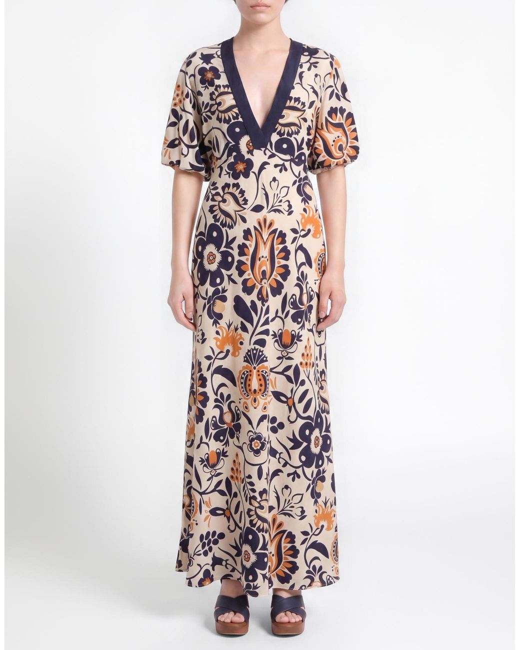 LaDoubleJ White Maxi Dress Silk