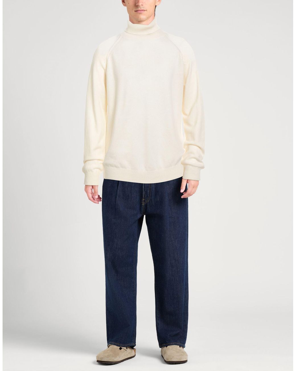 Liu Jo White Turtleneck for men