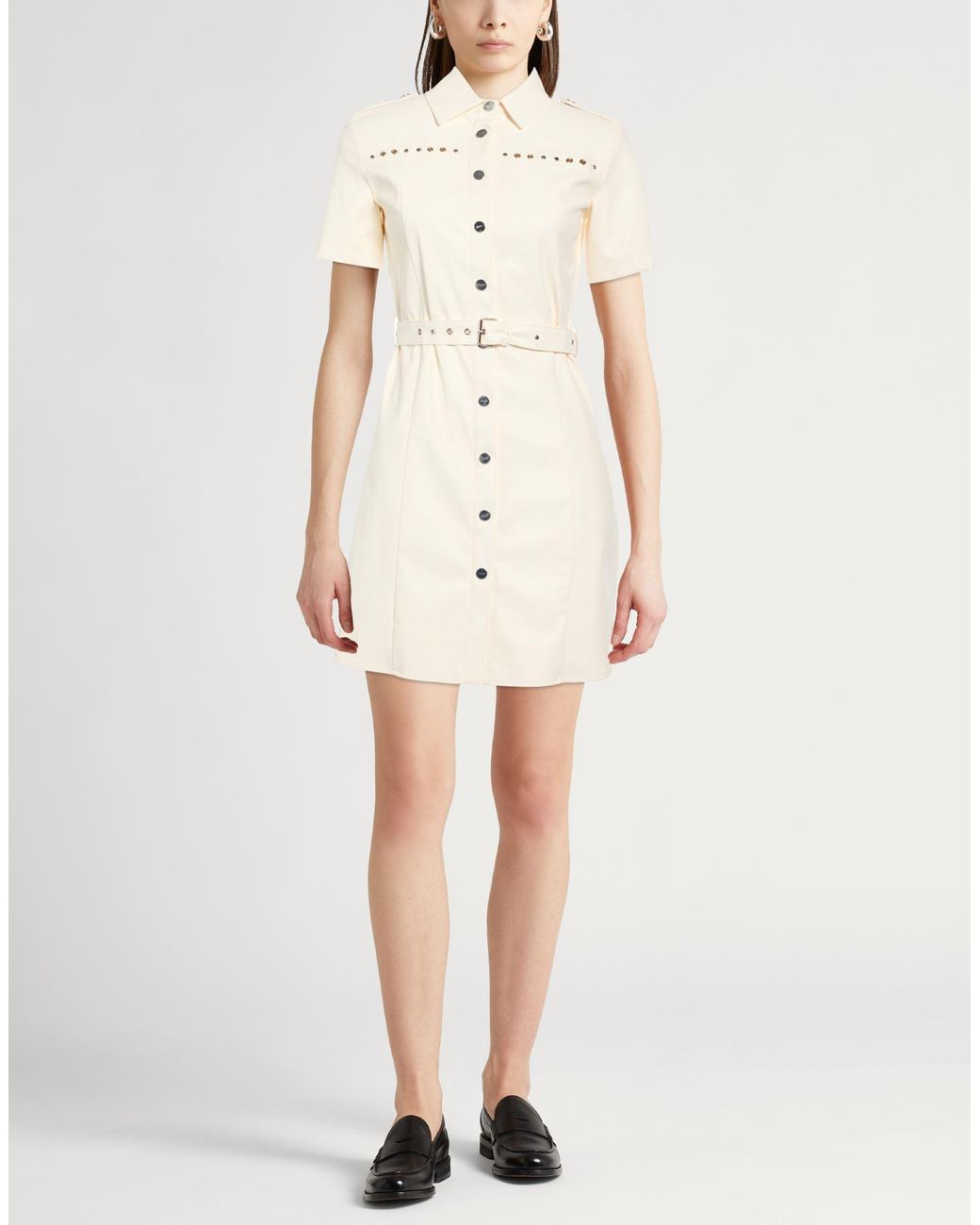 Liu Jo Natural Mini Dresses