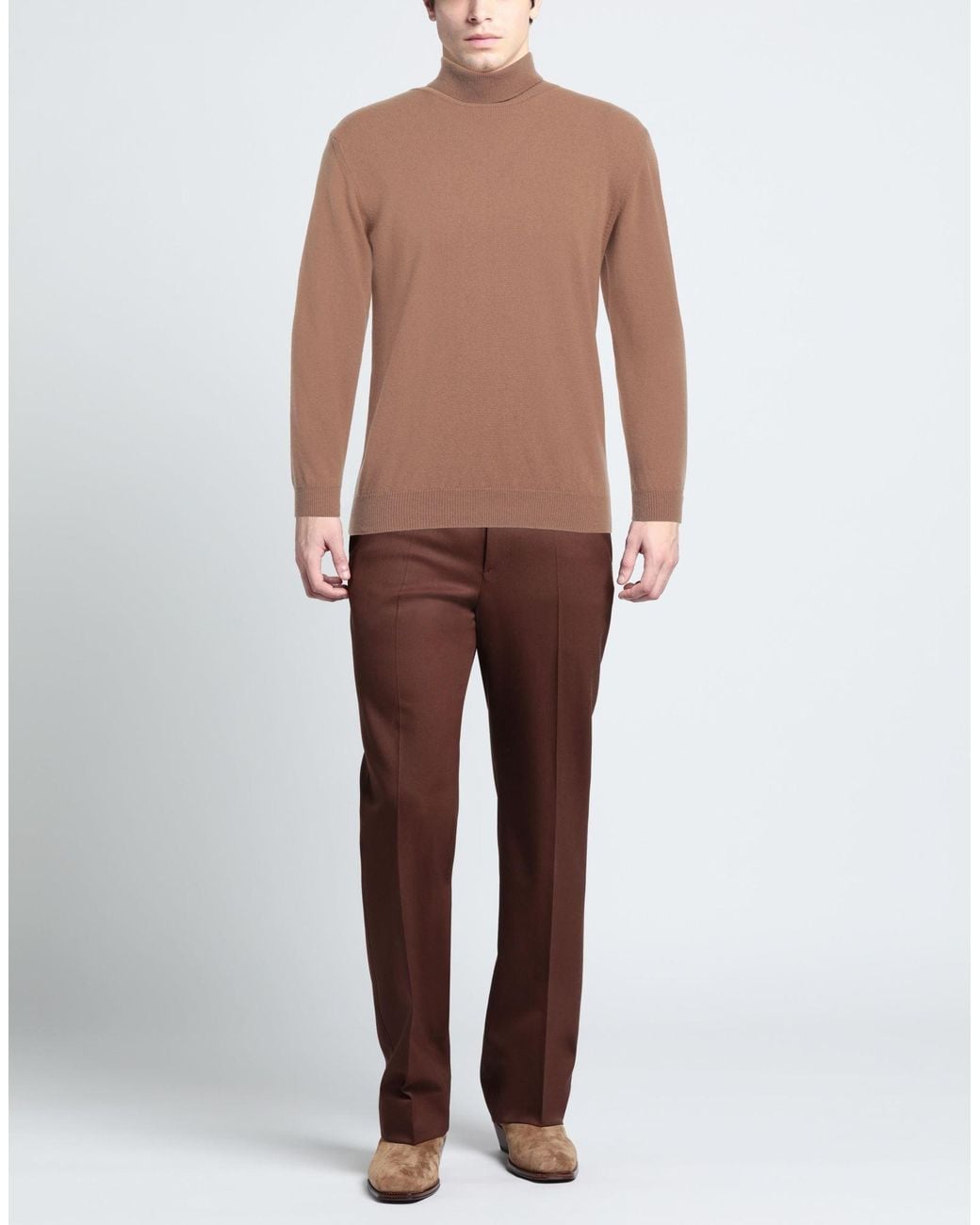 Jeordie's Brown Turtleneck for men