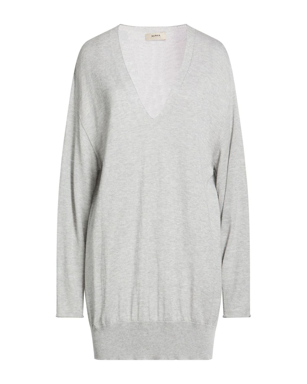 Pullover Alpha Studio de color Gray