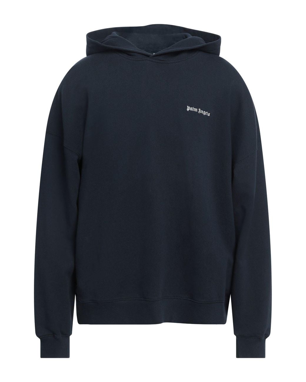 Palm Angels Blue Sweatshirt Cotton, Elastane, Polyester for men