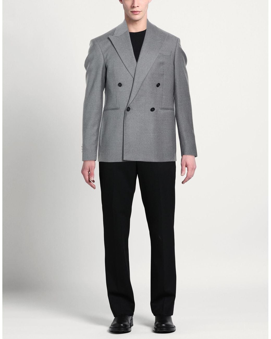 Manuel Ritz Gray Blazer for men