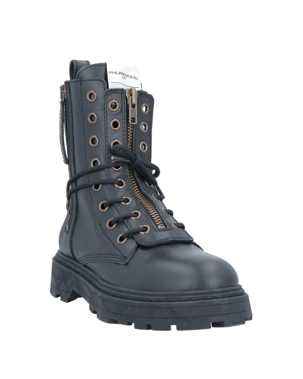 Philippe Model Blue Ankle Boots