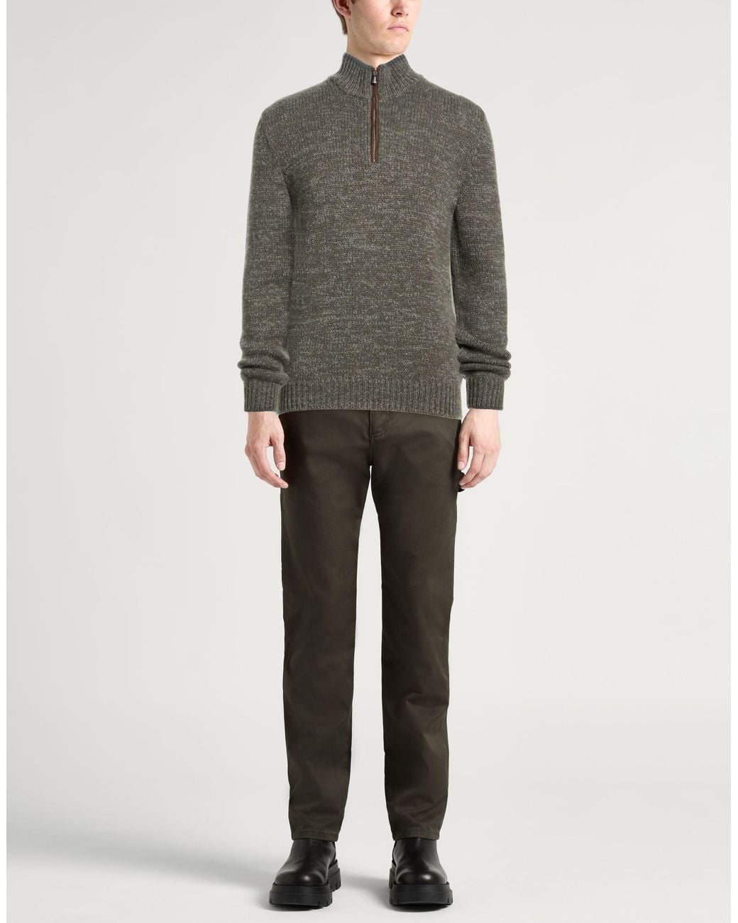 Fedeli Pullover in Gray für Herren