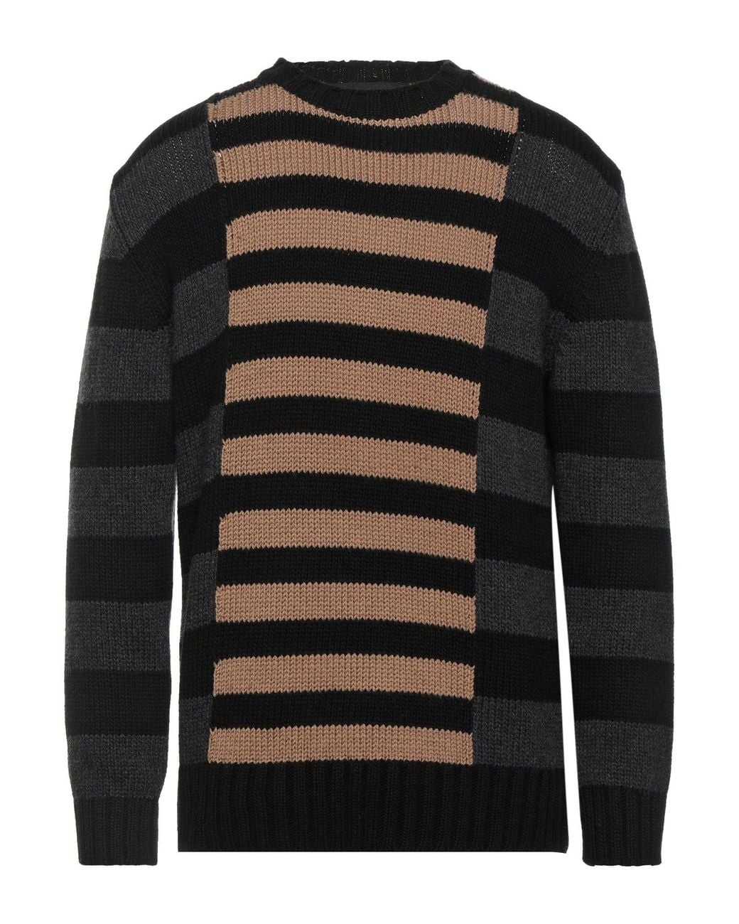Les Hommes Black Jumper for men