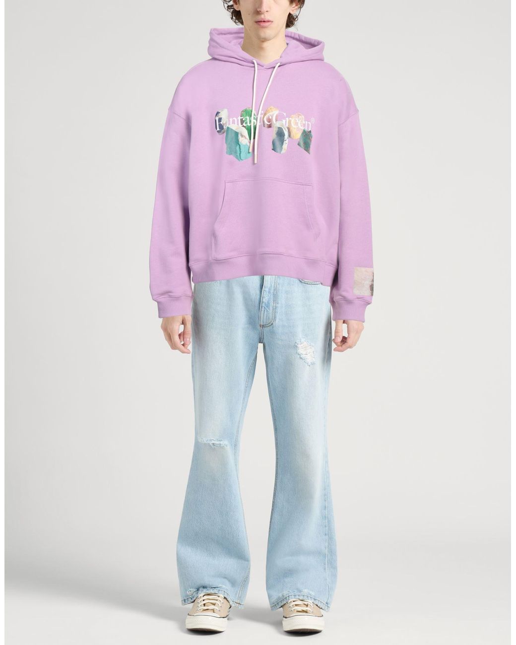 MSGM Sweatshirt in Pink für Herren