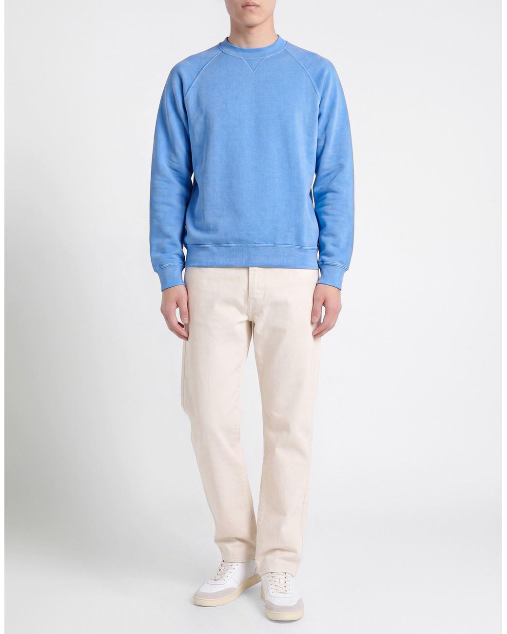FILIPPO DE LAURENTIIS Blue Sweatshirt for men