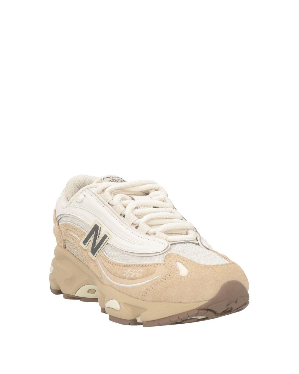 New Balance Natural Sand Sneakers Leather, Textile Fibers