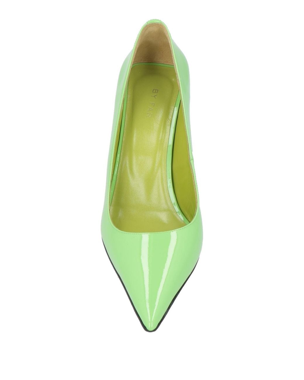 By Far Green Pumps