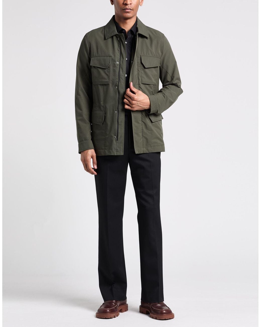 Slowear Green Jacket for men