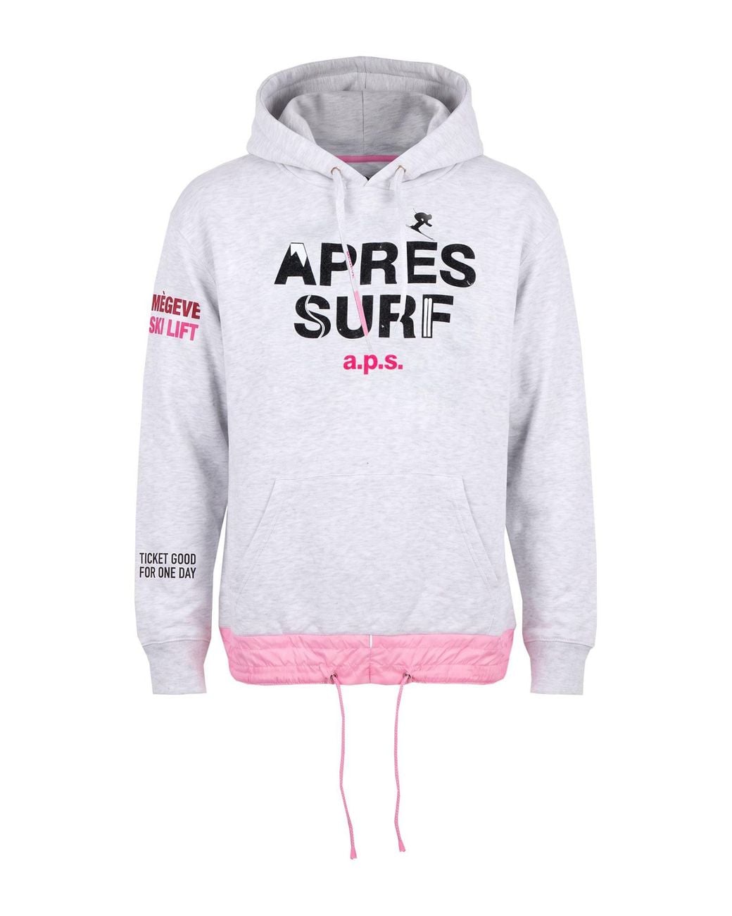 APRÈS SURF White Light Sweatshirt Cotton, Polyester for men