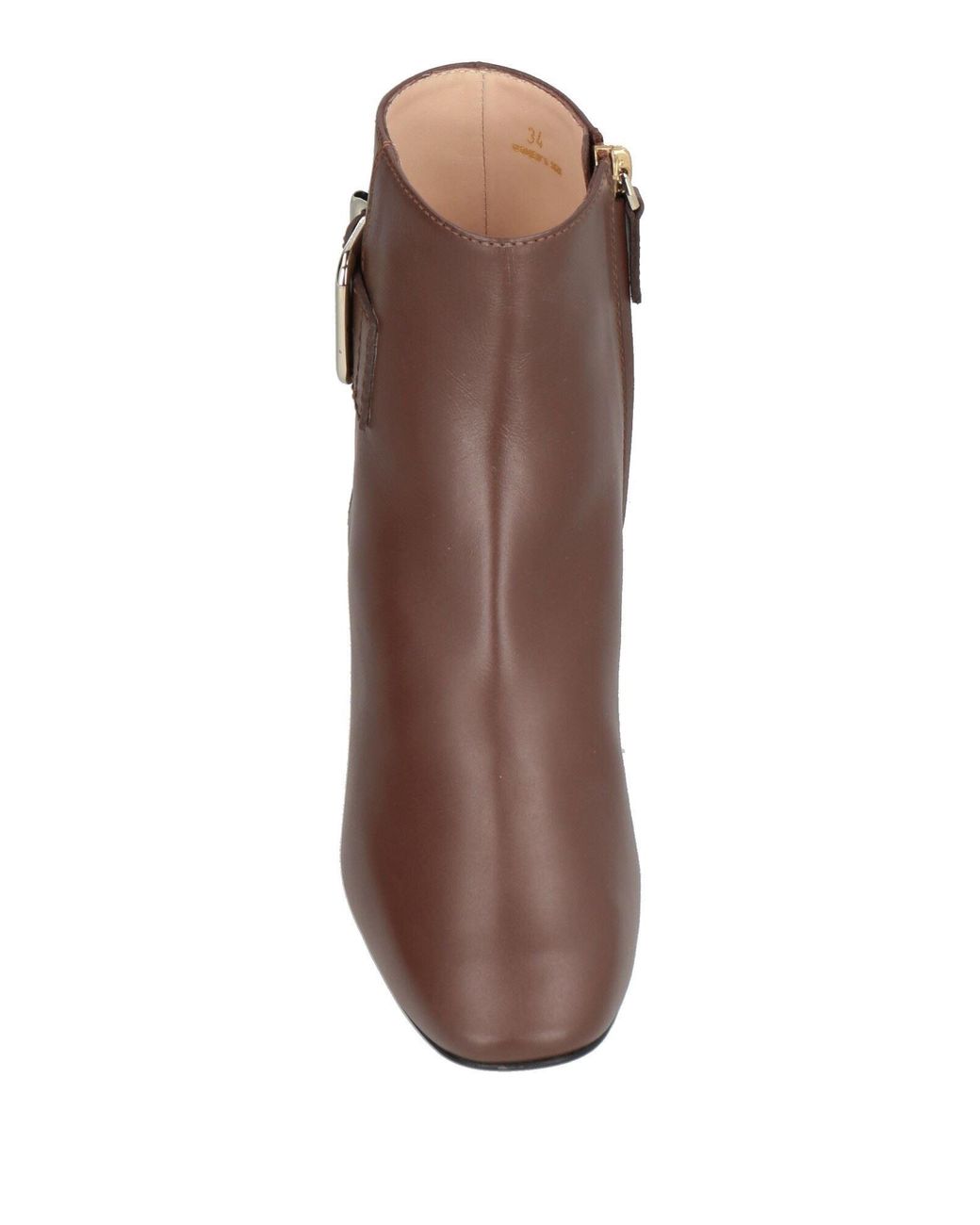 Tod's Brown Double-t Ankle Boots