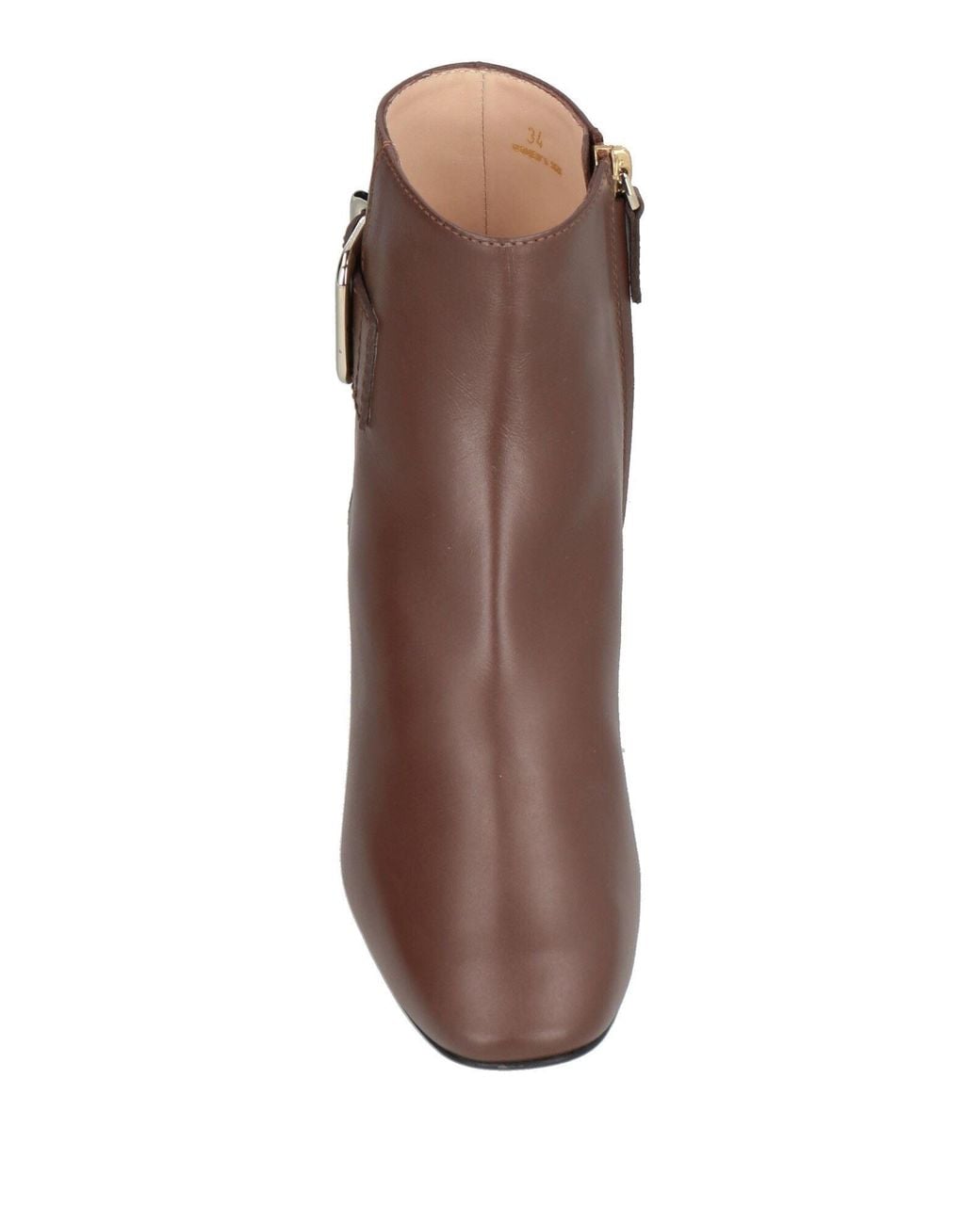 Tod's Brown Double-t Ankle Boots