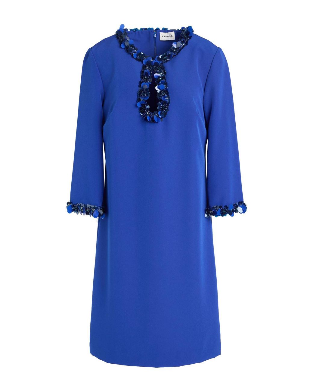 P.A.R.O.S.H. Blue Mini Dresses