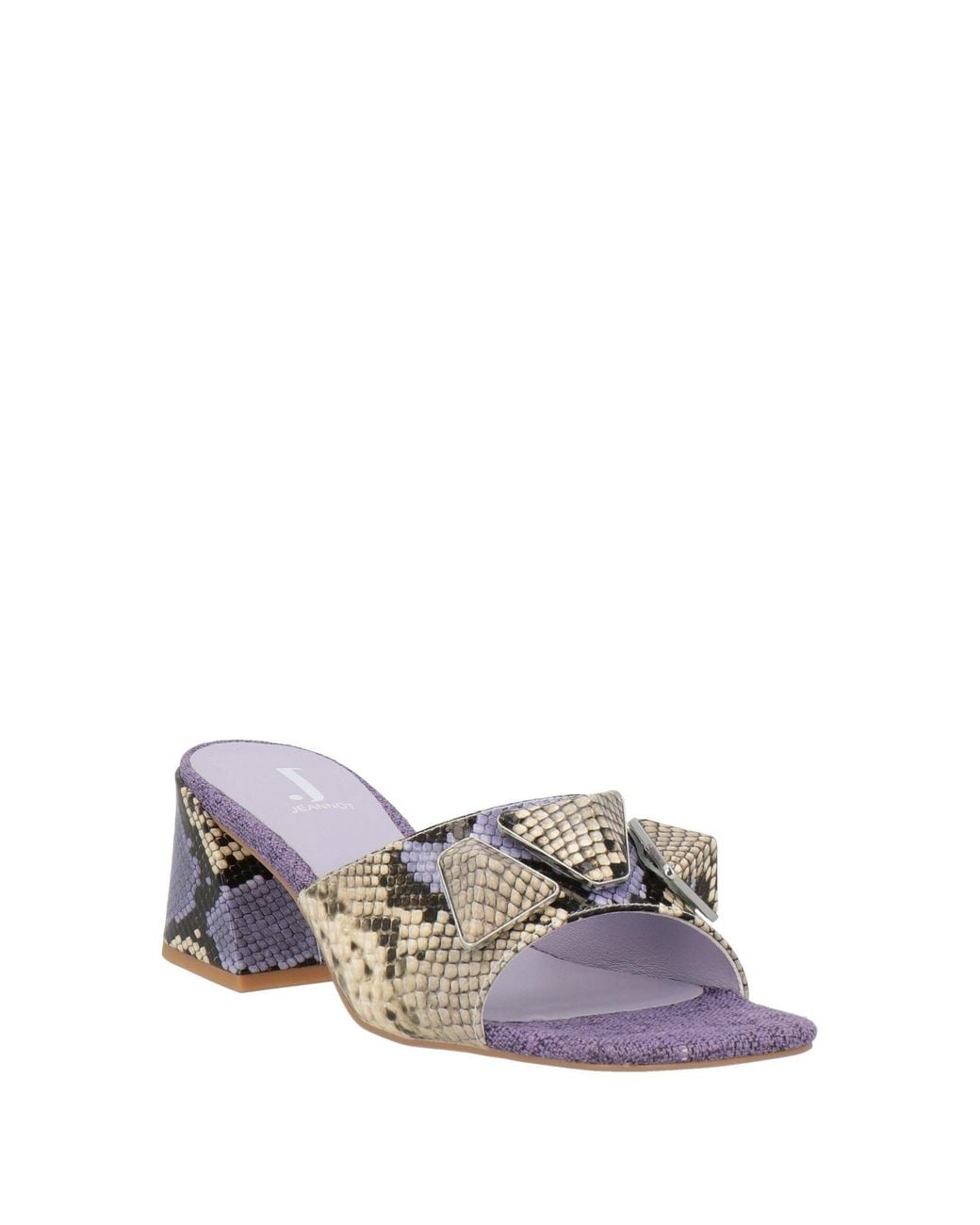 Jeannot Purple Sandals