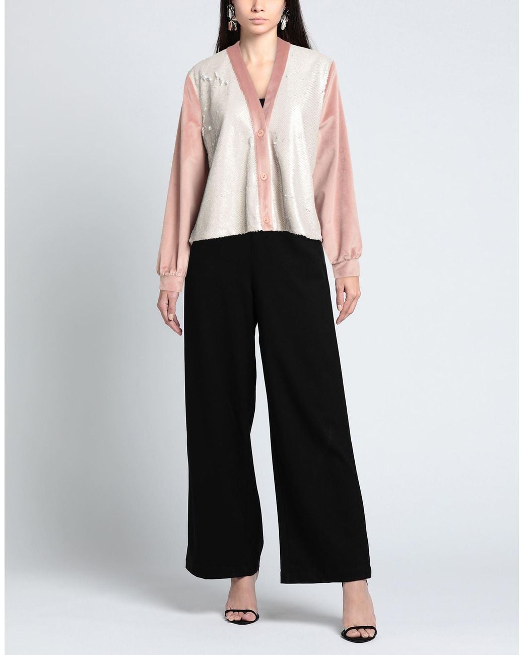 Shirtaporter Pink Jacket Polyester