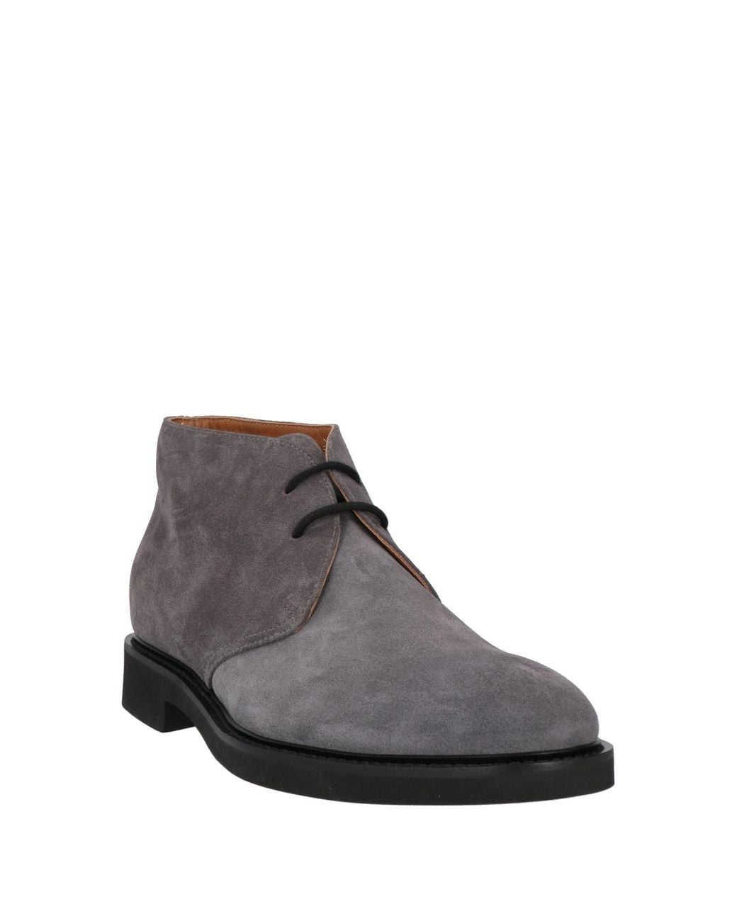 Doucal's Gray Ankle Boots for men