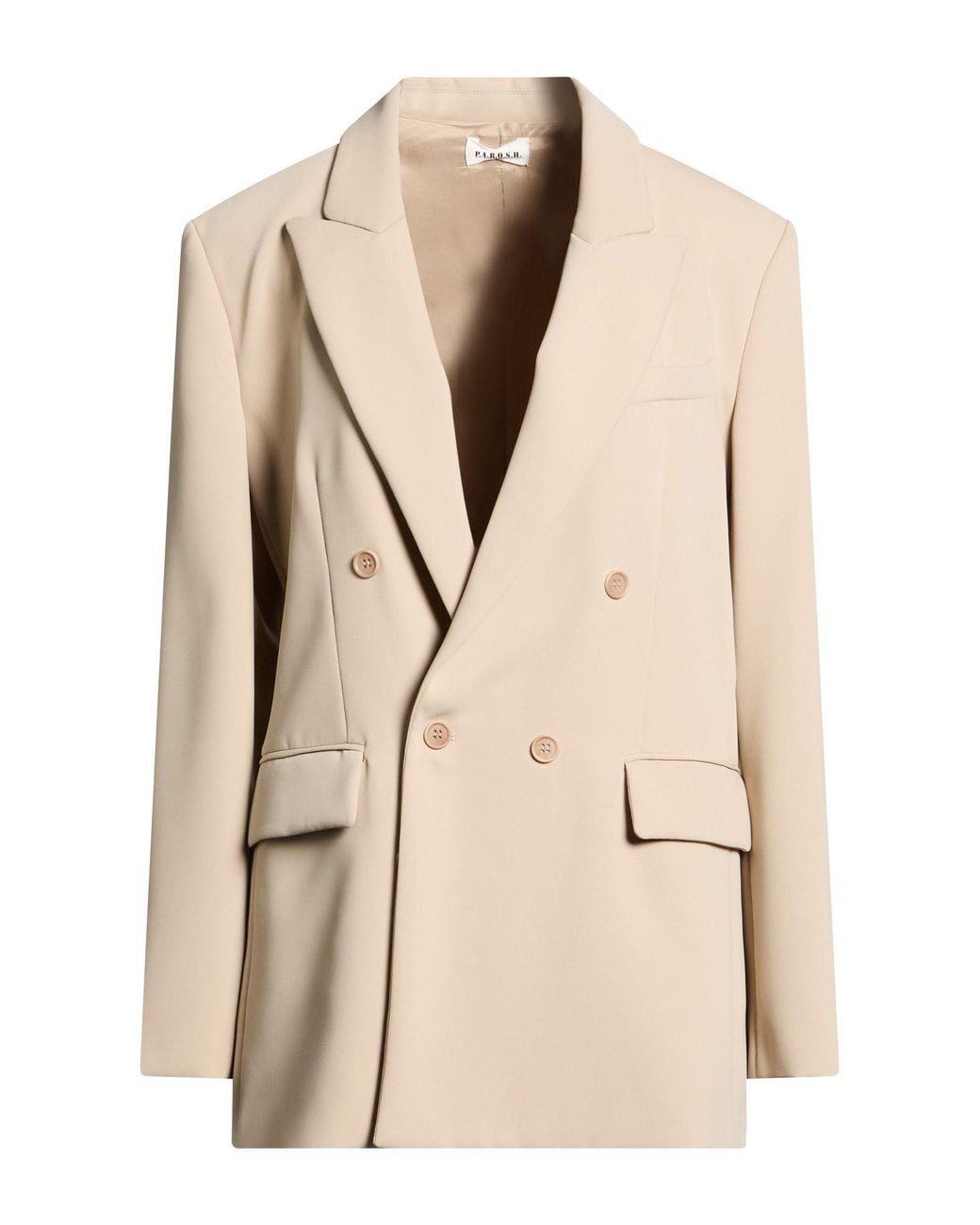P.A.R.O.S.H. Natural Blazer Polyester