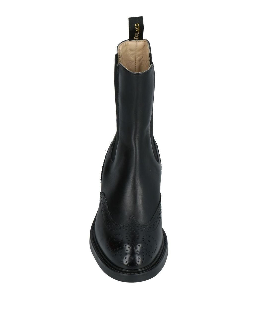 Doucal's Black Bruges Ankle Boots Leather