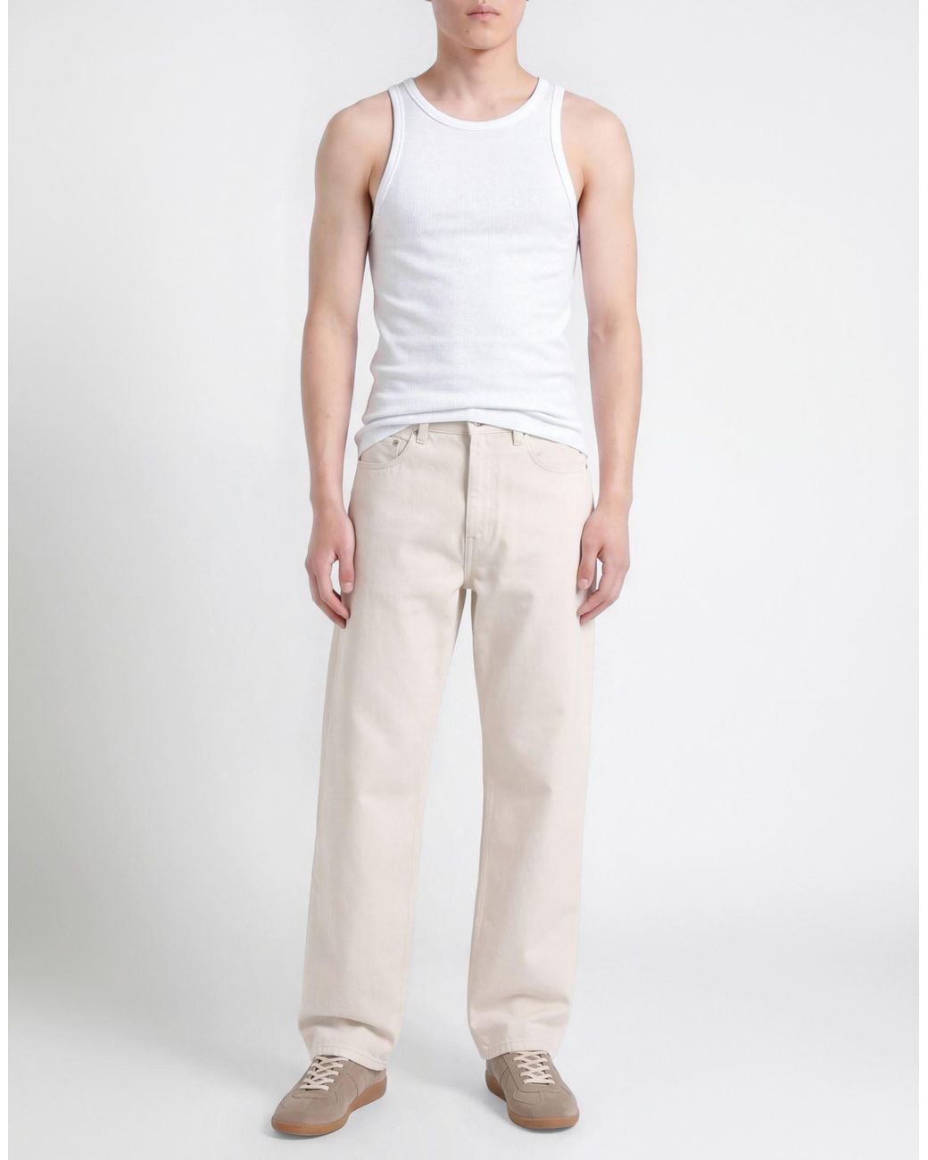 Isabel Marant White Tank Top Cotton for men